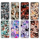 Черный чехол из ТПУ для Huawei Y9S, Y6S, Y8S, Y5P, Y7P, Y8P, чехол для Huawei Y5 lite Prime 2018, Y6 2019, чехол с аниме Genshin Impact