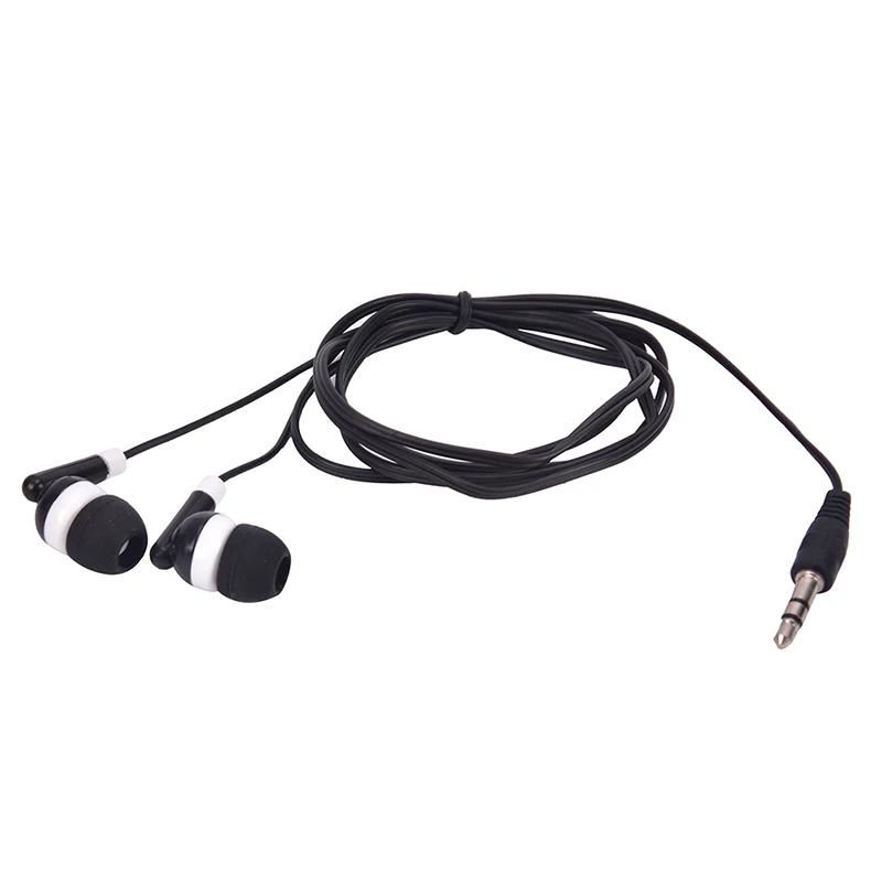 

3.5mm Plug In Ear Earphone Wired In-ear Headset Without Microphone Noiseless Colorful Candy Earbuds For Phone/MP3/MP4