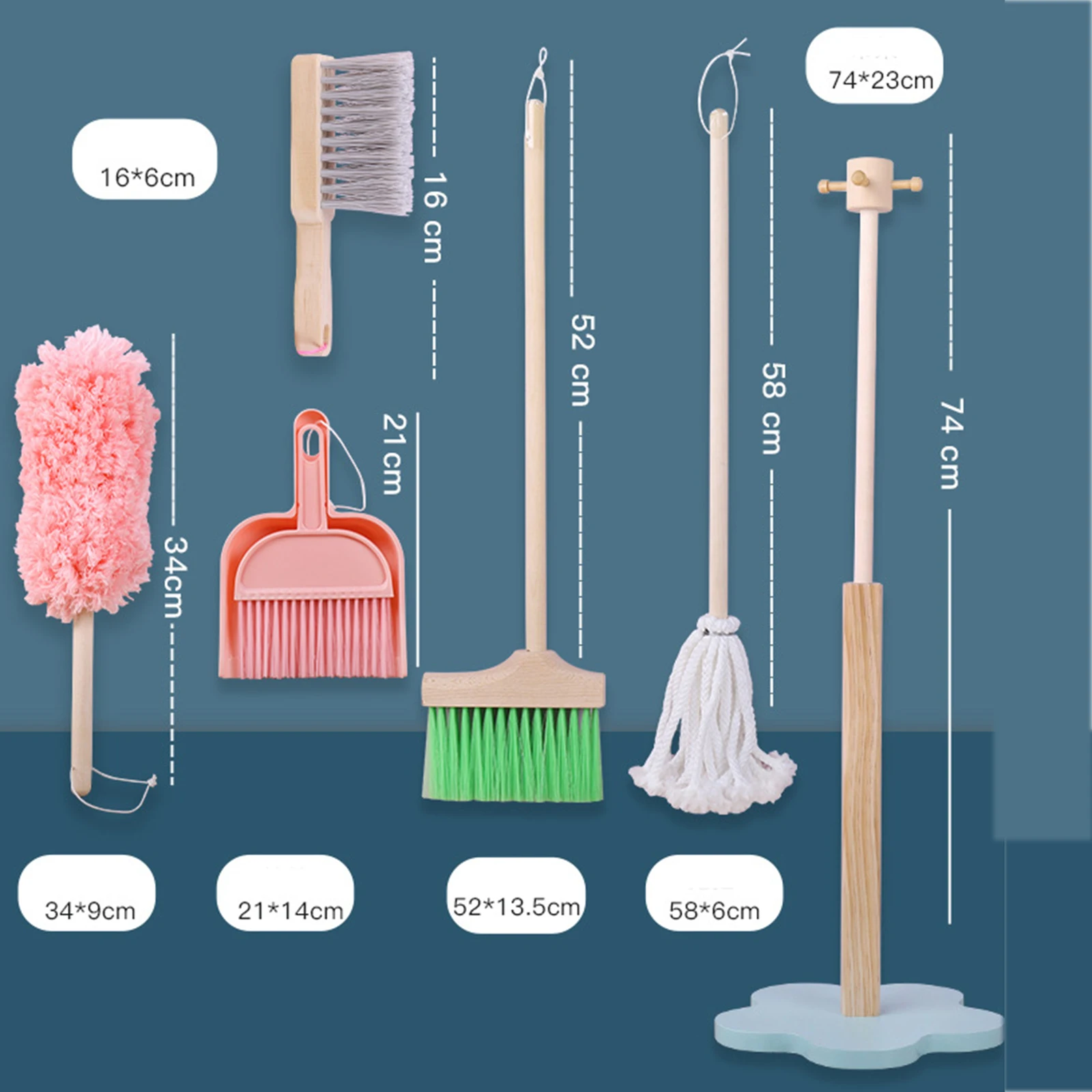 Детский набор инструментов для уборки детей девочек мальчиков | Игрушки и хобби