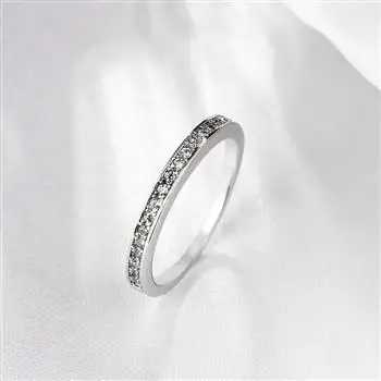 

Fashion K Gold Silver Popular Single Layer Inlaid Zircon Ring Akr001 Rings for Women Wedding Rings Jewelry Whole Sale