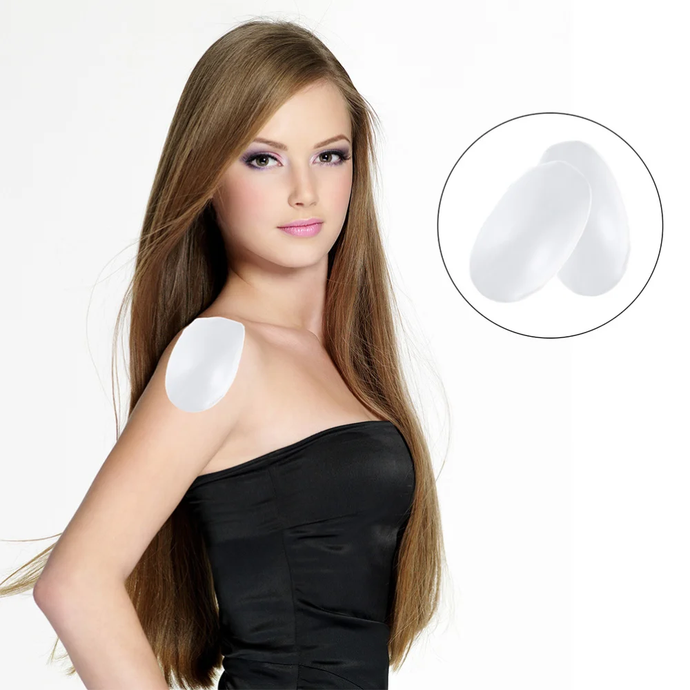 

2 Pairs Anti-Slip Shoulder Pads Silicone Shoulder Anti Shoulder Enhancer