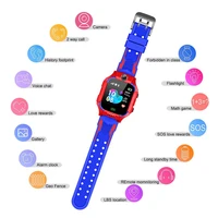 z6 childrens smart watch ip67 deep waterproof 2g sim card gps tracker sos anti lost smart watch for ios android pk z5 q12 q50