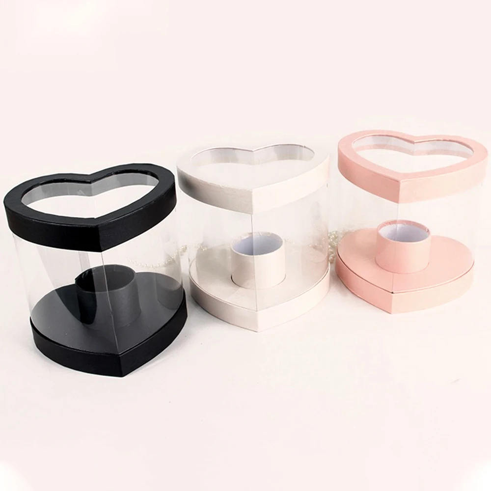 Цветочные коробки в форме сердца ваза для обнимания подарок на день рождения