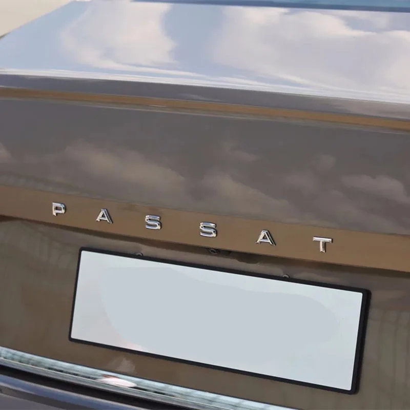 Хромированная матовая черная глянцевая 3d-символа шрифтов для PASSAT автостайлинг
