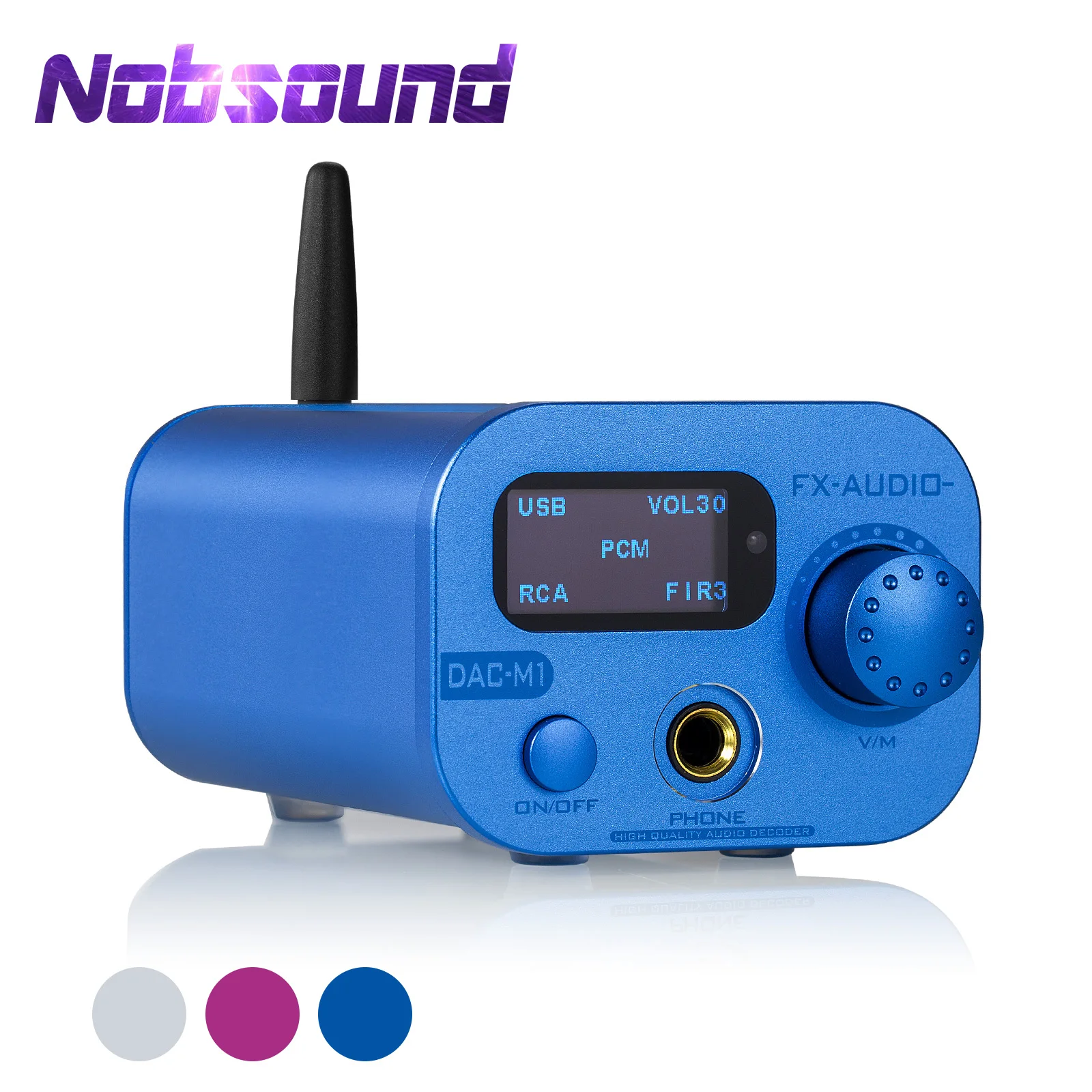 

FX-AUDIO DAC-M1 HiFi ESS9038 Bluetooth 5.0 XMOS XU208 USB DAC D/A Converter Headphone Amp Stereo Receiver DSD512 PCM768KHz