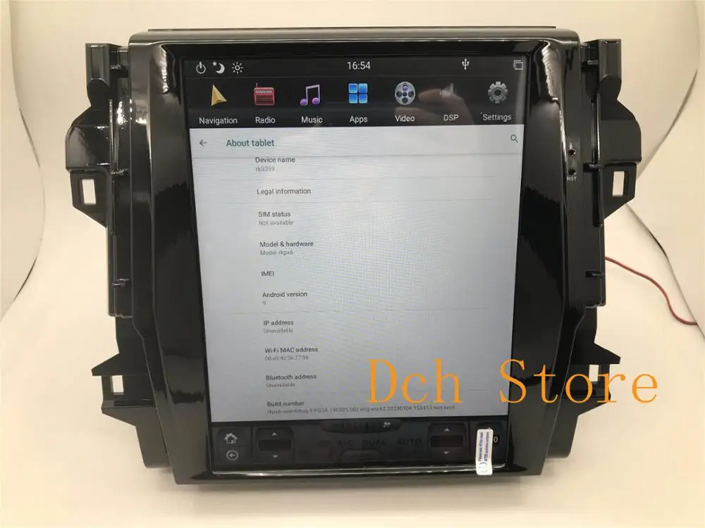 12 1 дюймовый вертикальный автомобильный DVD плеер tesla style Android 9 0 GPS для Toyota Fortuner 2016 2017