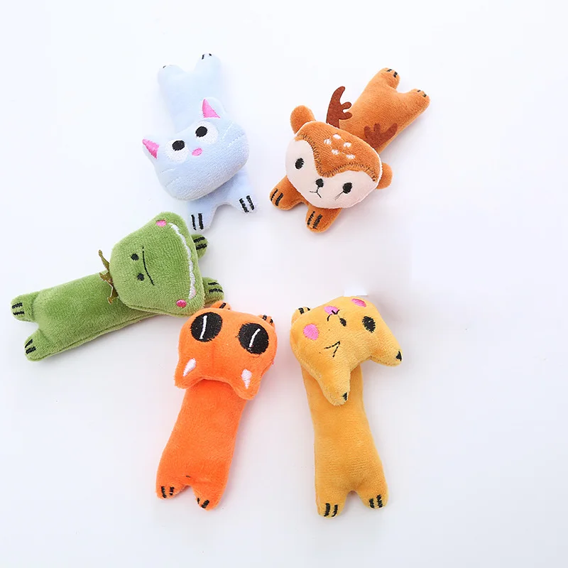 Rustle Sound Catnip Toy Cats Products For Pets Cute Cat Toys Kitten Teeth Grinding Plush Thumb Pillow Pet Accessories | Дом и сад