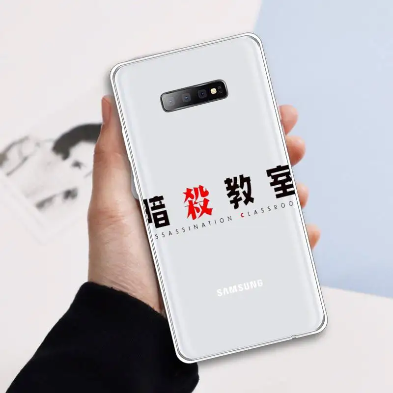 

Karma akabane assasination classroom anime Phone Case Transparent For Samsung Galaxy A 71 21s S note 8 9 10 plus 20 ultra