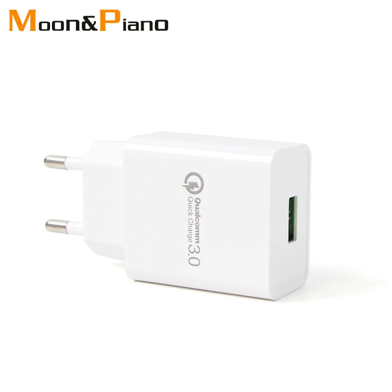 Быстрая зарядка QC 3 0 USB мобильный телефон зарядные устройства ЕС переходник