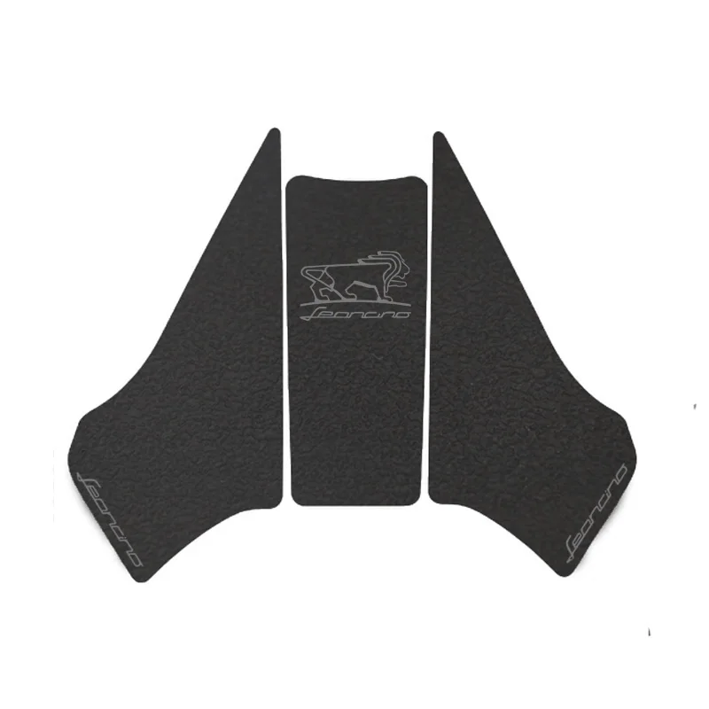 1 комплект Кожаная Мотоциклетная наклейка на коленный захват газовый баллон