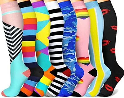 Компрессионные носки унисекс Φ 8 пар в комплекте Компрессионные носки Спорт от AliExpress WW