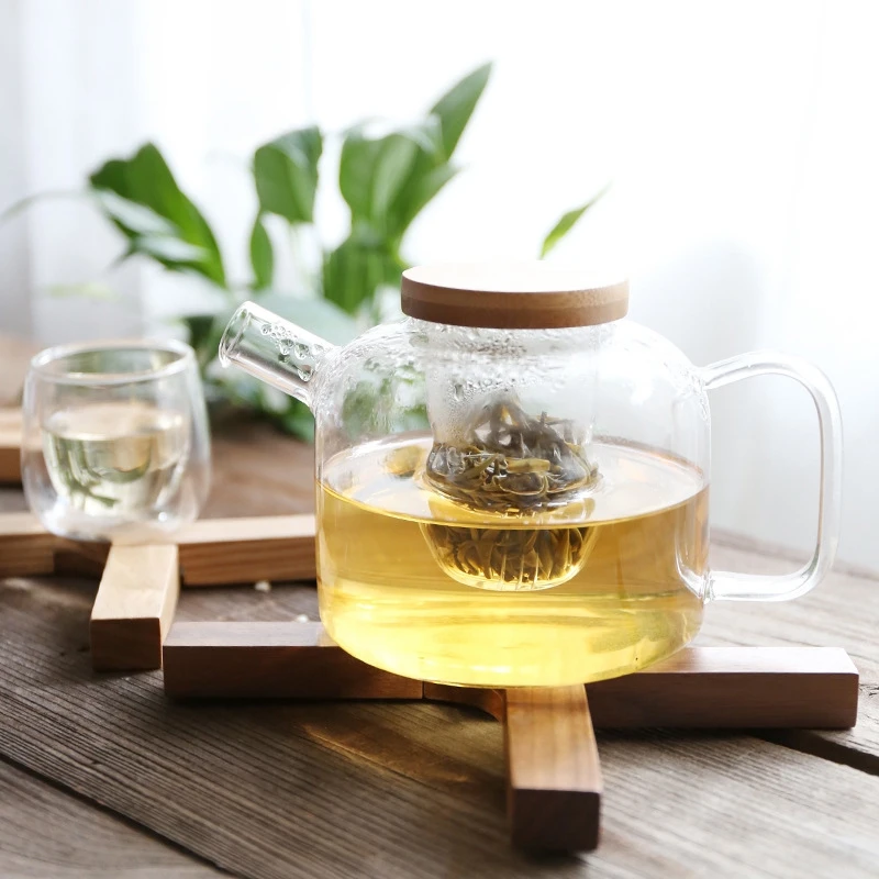 Креативный деревянный коврик для теплоизоляции складной держатель горшка