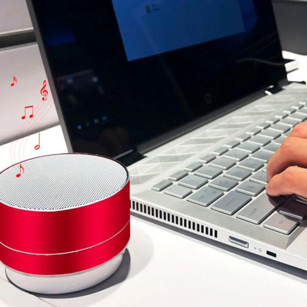 Металлическая Беспроводная Колонка A10 портативная маленькая домашняя колонка