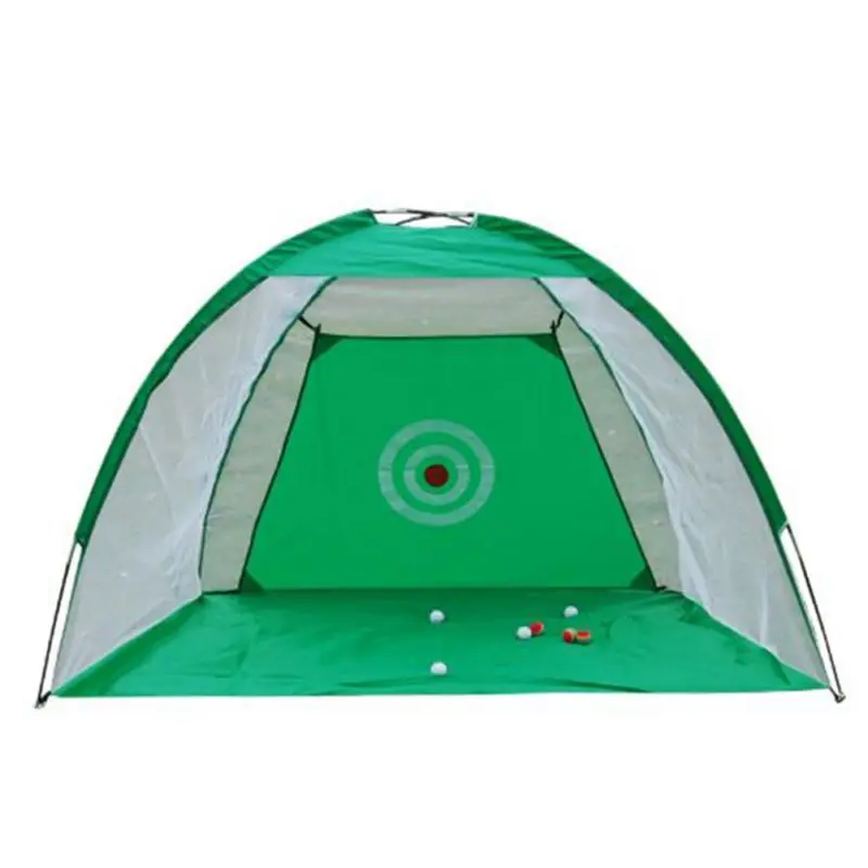 

2M Golf Cage Oxford Cloth Detachable Swing Hitting Practice Net Trainer Indoor Outdoor Training Aids