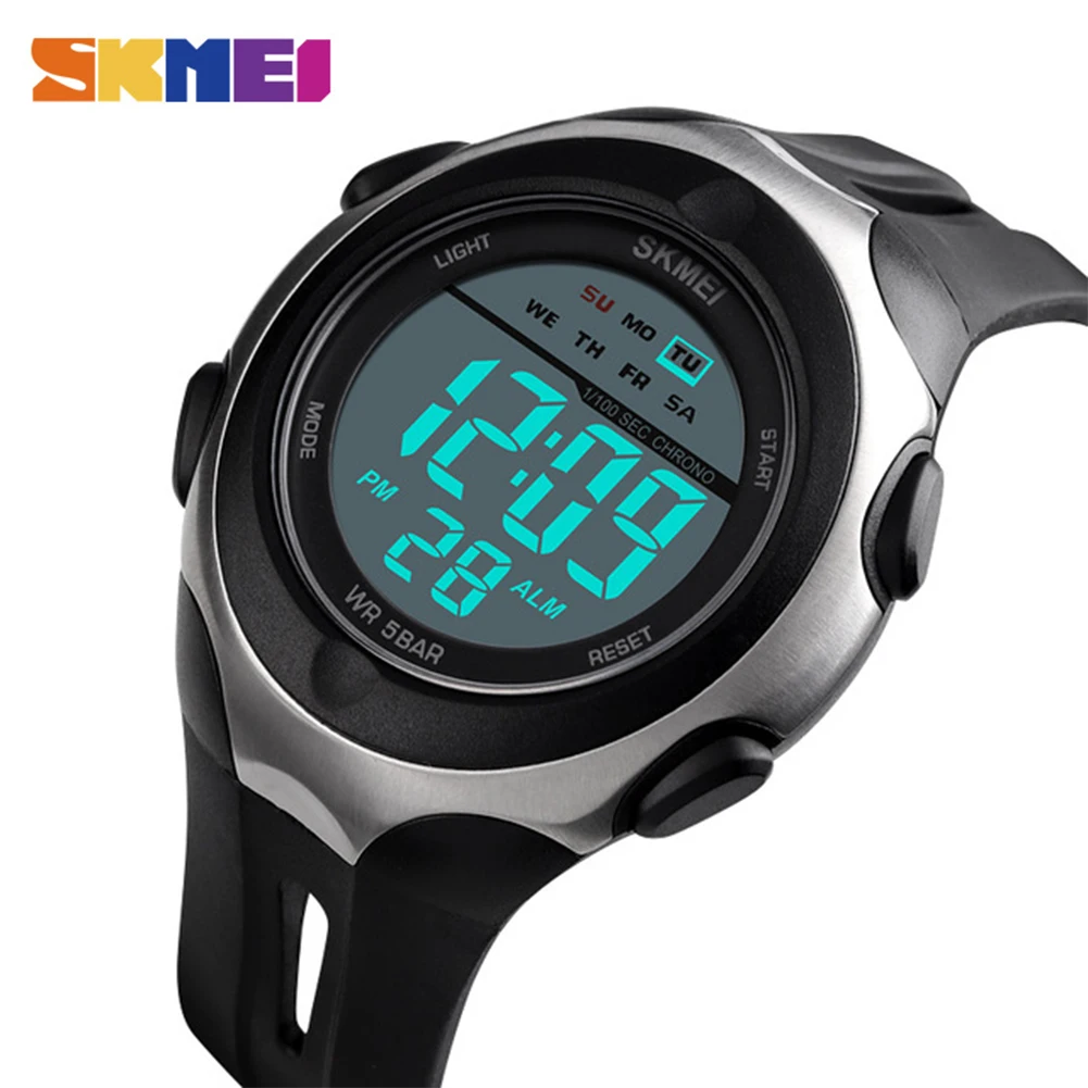 

SKMEI New Fashion Men Sports Digital Watches Military Chrono Alarm Clock Watch For Men Waterproof Wristwatches erkek kol saati