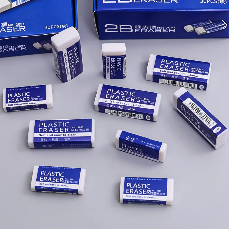 

Cute Erasers for Kids Kawaii Stationery Rectangle 2B Earaser for School Supplies Students Japanese Korea Stationery Wholesale