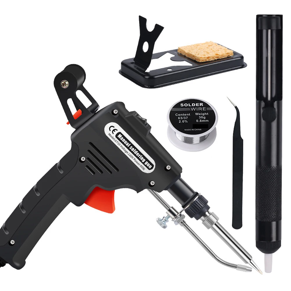 Автоматический портативный Электрический паяльник сварочные инструменты для