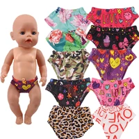 doll pattern underpants fit 18 inch american doll43 cm reborn baby doll girls giftour generation girls toychristmas present