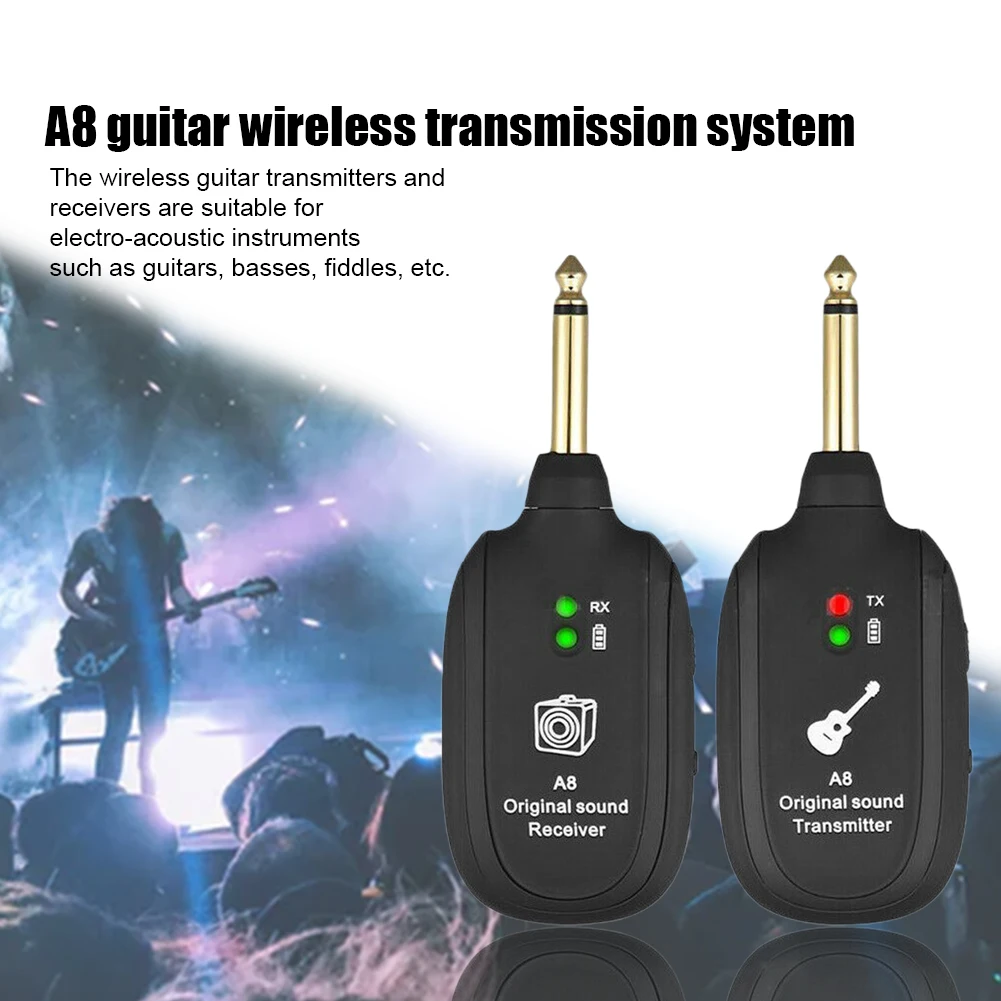 Высокочастотная легко наносится Basses USB перезаряжаемая гитара беспроводной
