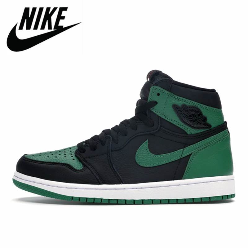

Original Air AJ 1 Mid Retro Men Women Basketball Shoes SE Union Royal High Satin Black Toe UNC Patent Chicago Milan