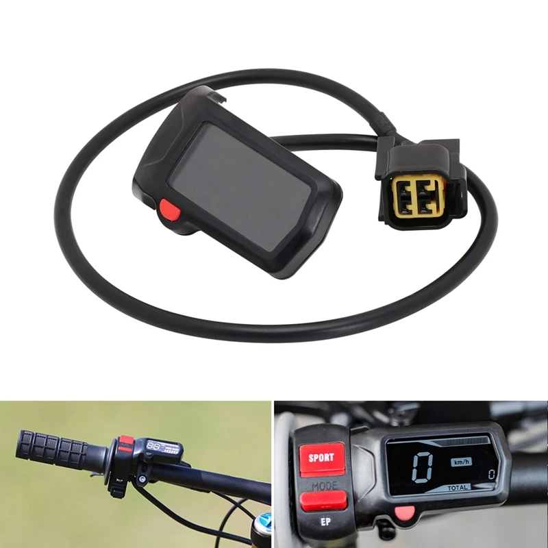 

NEW-Motorcycle Hour Meter Handlebar Speed ​​Meter Assembly Suitable for Sur-Ron Light Bee Electric Off-Road Bike