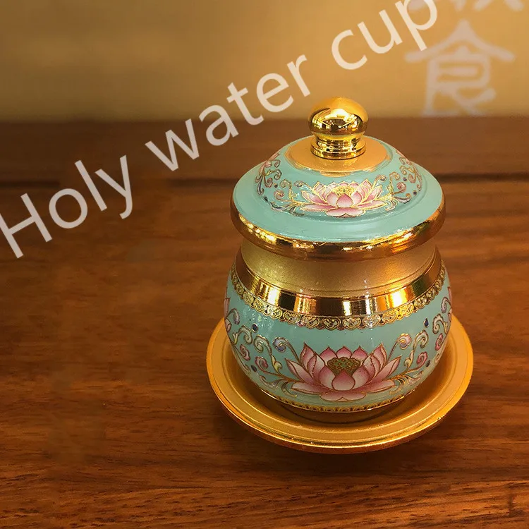 Чаша для воды священная чашка чистой буддийский храм чаша поклонения Будде