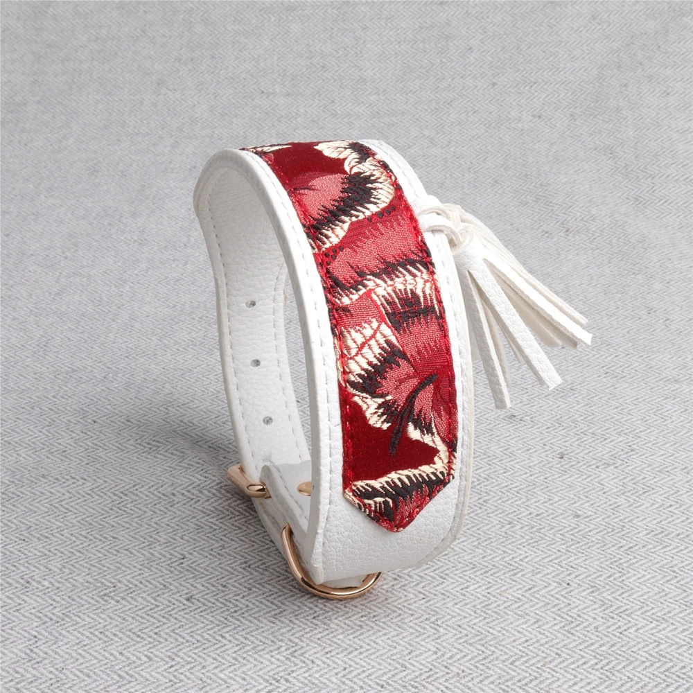 Ошейник для домашних животных в винтажном китайском стиле производство кожи