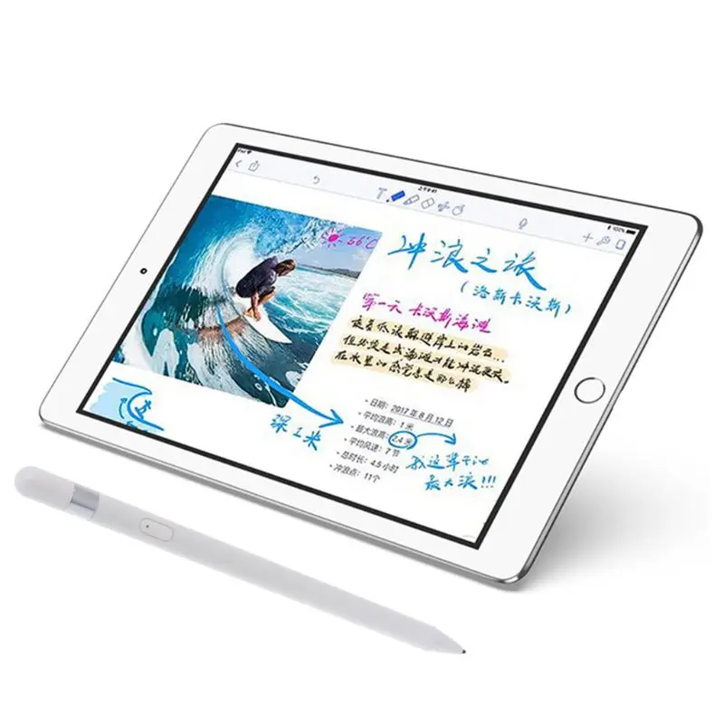 Портативный Емкостный карандаш Micro USB для зарядки сенсорного экрана стилус iPhone iPad
