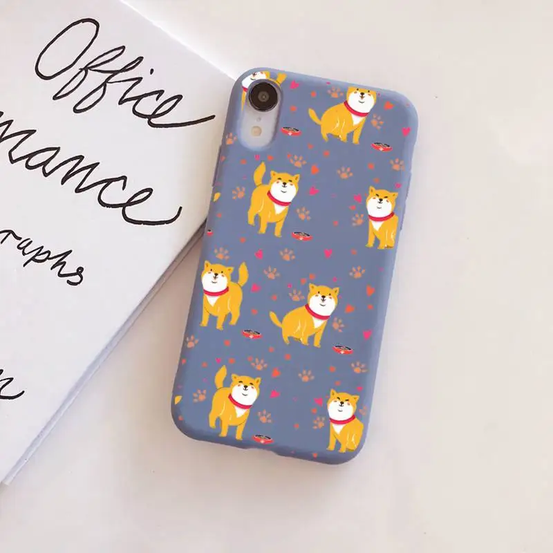 Чехол для телефона Yinuoda с мультяшной собакой Шиба-ину iphone 13 11 12 mini pro max 7 8 plus 6 6s x xs xr