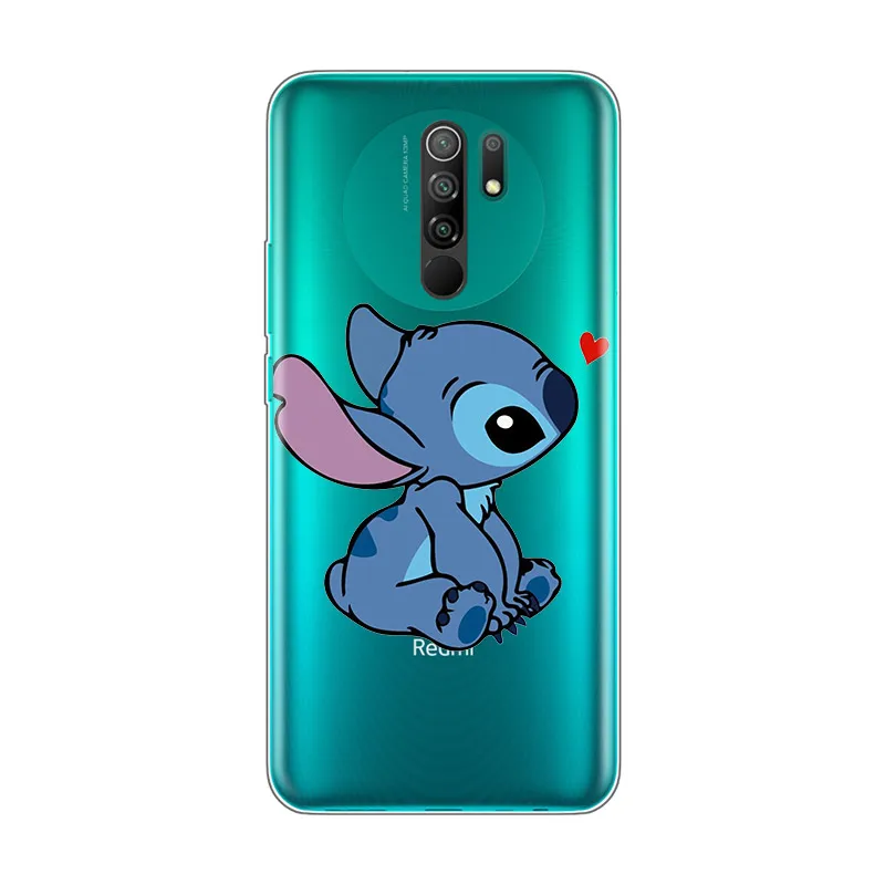 silicone cover cartoon lilo stitch disney for xiaomi redmi note 10 10s 9 9s pro max 9t 8t 8 7 6 5 pro 5a 4 4x phone case free global shipping