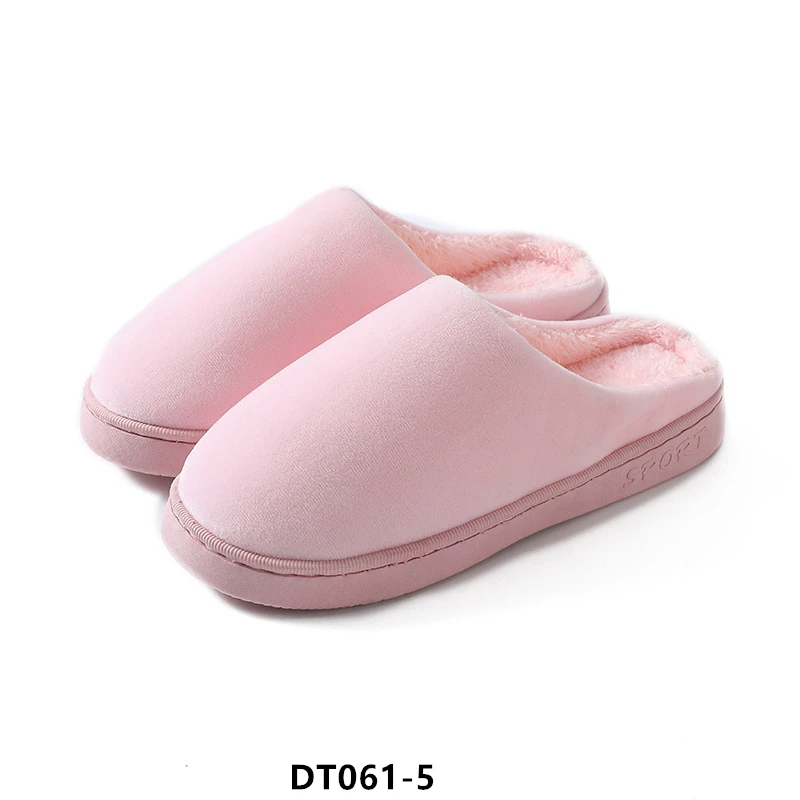 

Cotton slippers female winter indoor household non-slip warm plush slippers DT061