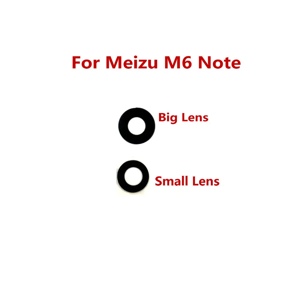 1 шт. для MEIZU m6 note новая задняя камера стеклянная крышка объектива запасные части |