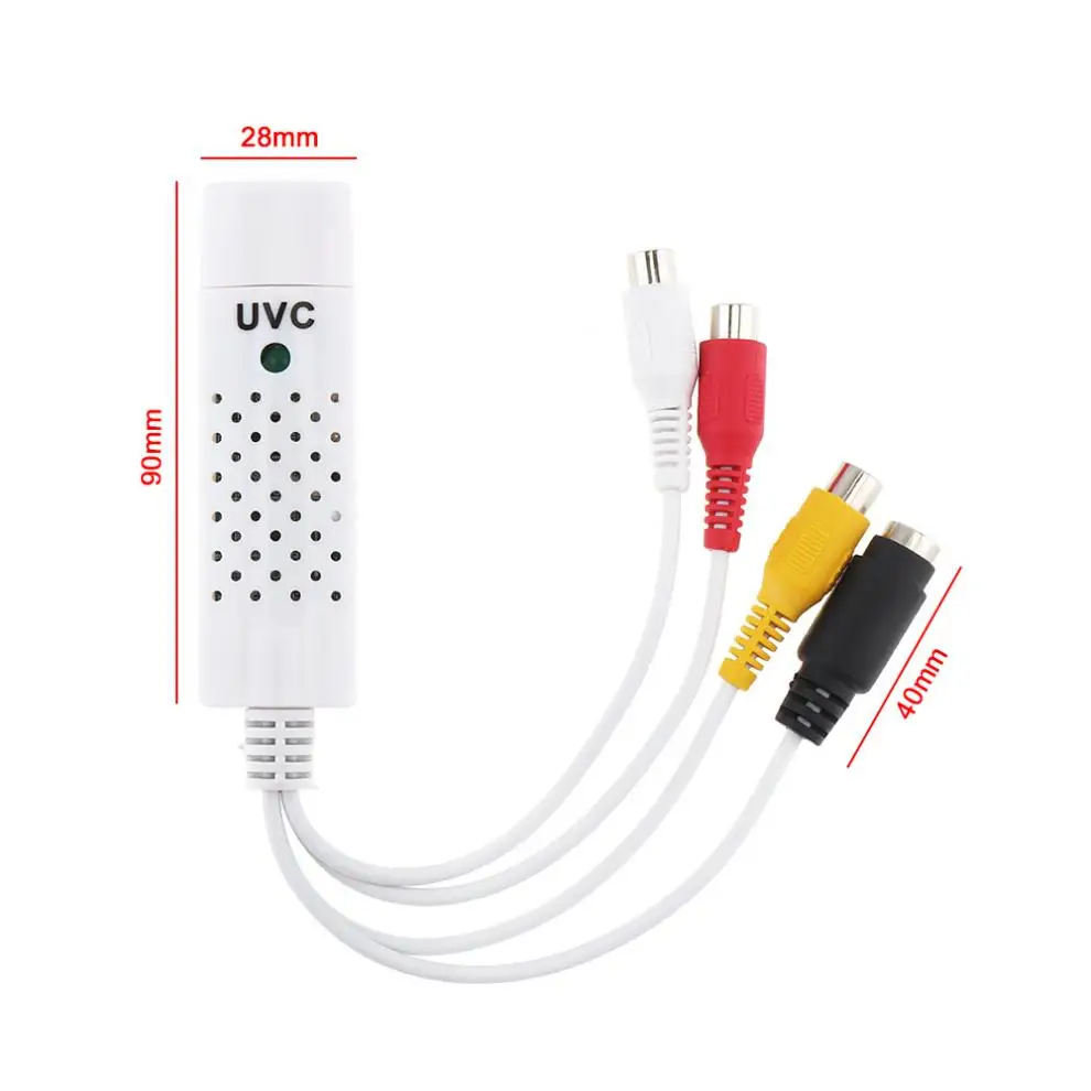 Адаптер для карты захвата аудио и видео USB 2 0 адаптер AV-USB подключения