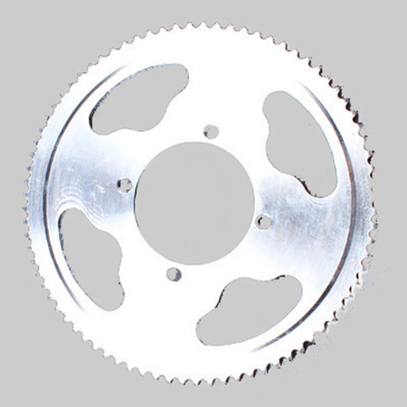 

80 Teeth 4 Holes Reduction Chain Drive Gear Electric Bicycle Rear Wheel Sprocket