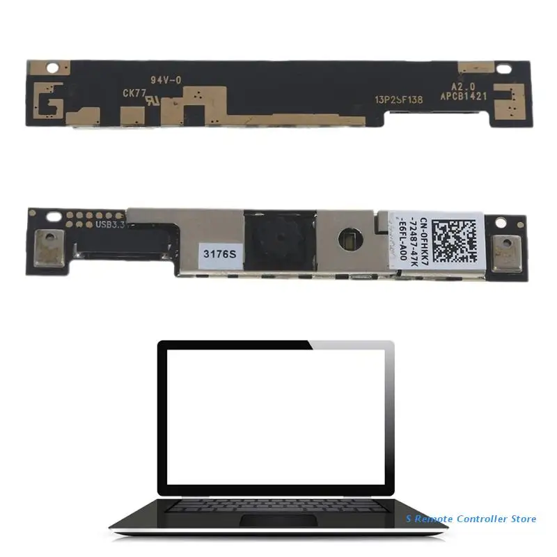 Веб-камера BX0E для ноутбука совместимая с ноутбуком Dell Latitude E5450 E7450 E7250 3340 E5550