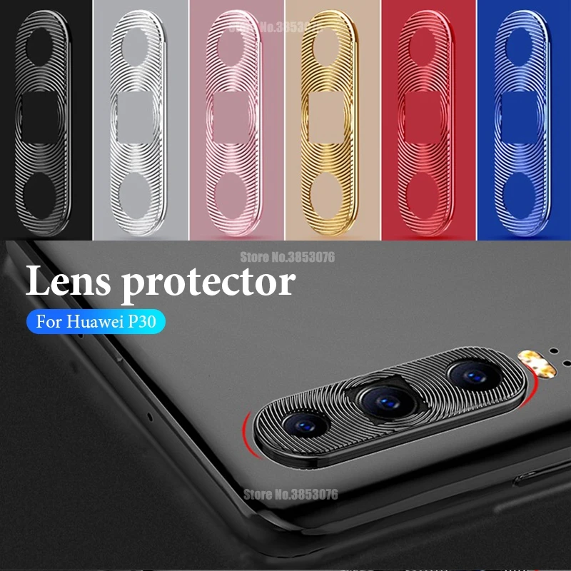 Защитная крышка объектива камеры для Huawei P30 Lite Pro кольца Mate 30 металлическое кольцо