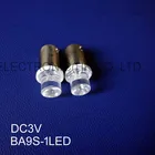 Высококачественные светодиодные лампы DC3V BA9S, BA9S 3V led,T4w T11 1815 1895 BAX9S 3V Led Lamp,BA9S индикаторная лампа 3Vdc Бесплатная доставка 1000 шт.лот