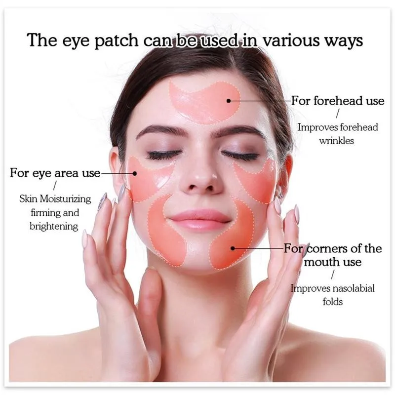 

VIBRANT GLAMOUR Eye Mask Collagen Eye Patch Moisturizing Bag Circles Eye Eye Firming Care 60pcs Remove Dark Retinol Anti-Ag N9D7