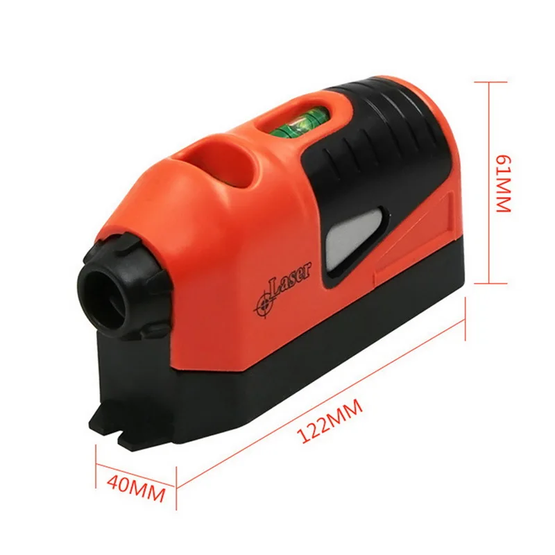 Mini Laser Level Ground Infrared Right Angle Degree Vertical Horizontal Guided Line Measurement Gauge Tool | Инструменты