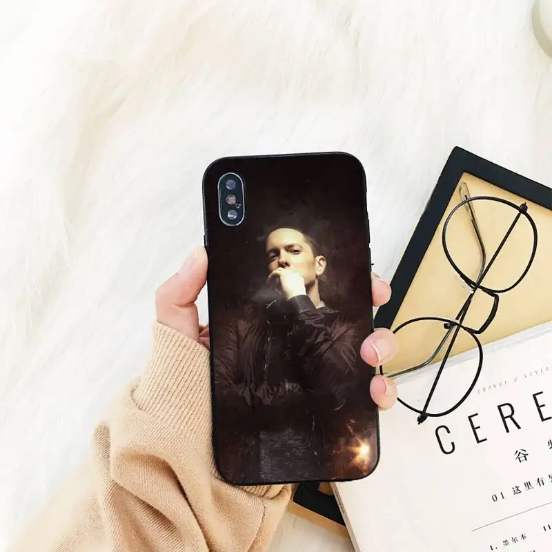 

Eminem Phone Case For iPhone 11 8 7 6 6S Plus X XS MAX 5 5S se 2020 11 12pro max iphone xr case