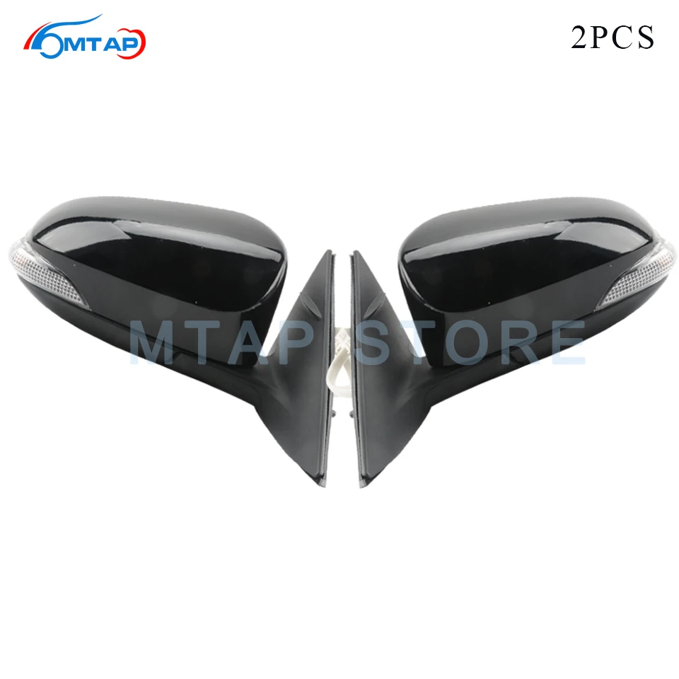 Автомобильное внешнее боковое зеркало заднего вида MTAP 2 шт. в сборе для TOYOTA CAMRY AURION