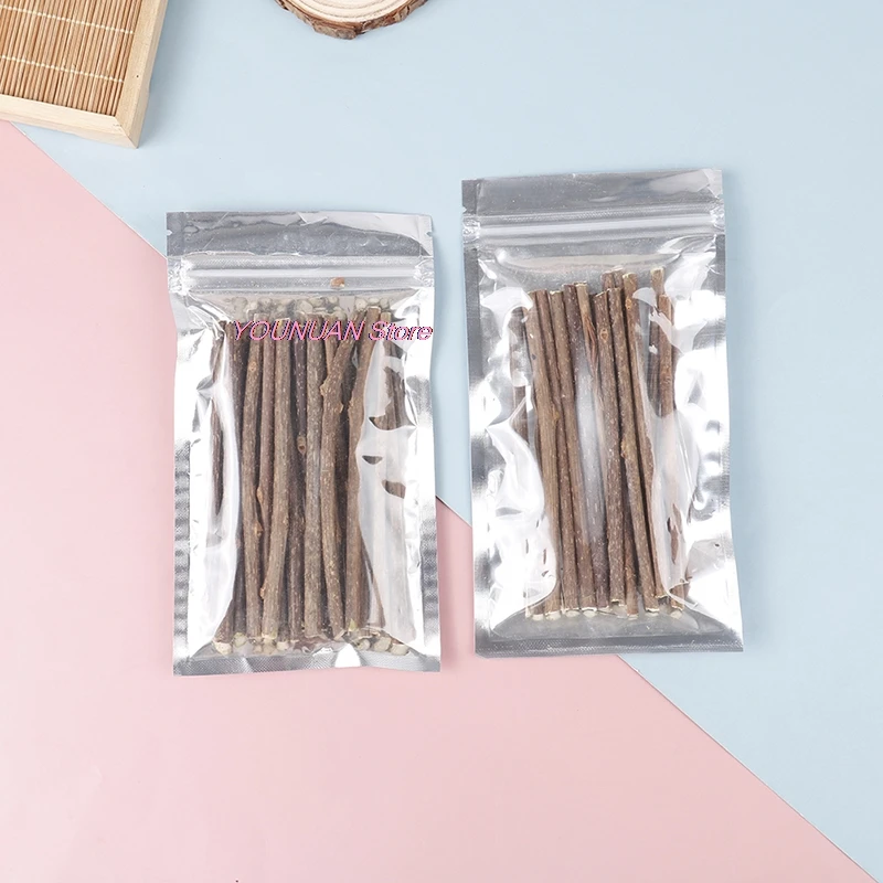 

15/20pcs Pure Natural Catnip Pet Cat Toy Molar Toothpaste Branch Clean Teeth