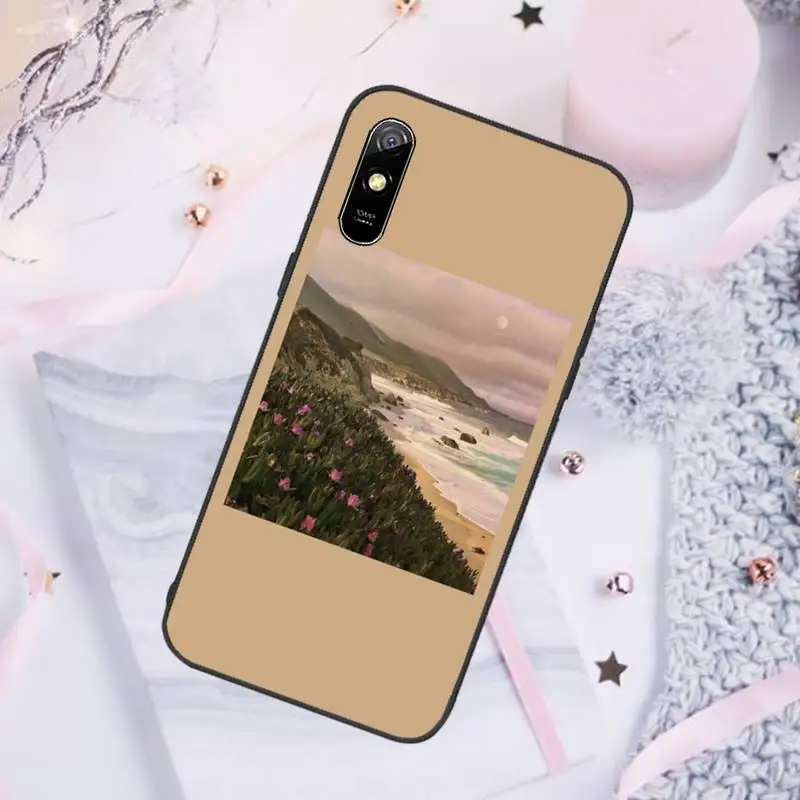 

Great Aesthetic art Pink Yellow Sunflower Rose Phone Case For Xiaomi Mi Redmi Note 7 8 9 pro 8T 9T 9S 9A 10 Lite pro