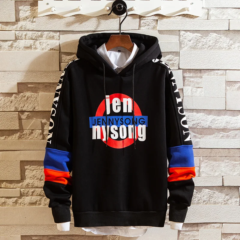 

Мужская толстовка с капюшоном 2020 Новое поступление хип-хоп Уличная одежда пуловер толстовки мужские толстовки с принтом Мужская толстовка ...