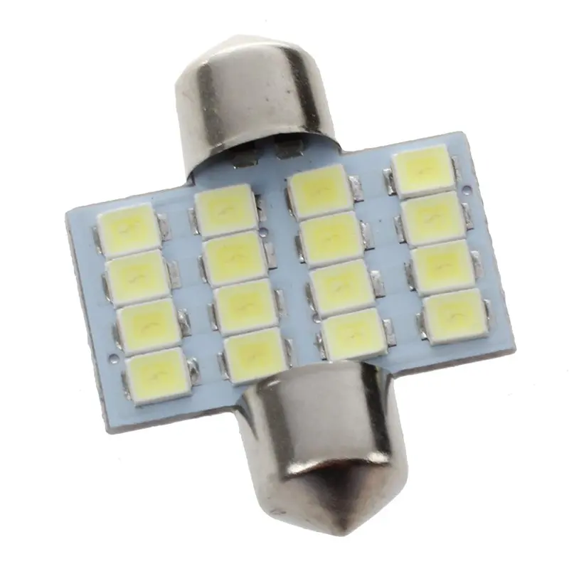 

Festoon C5W 16 SMD LED 31Mm Interior Bulb Light Lamp Bulb White