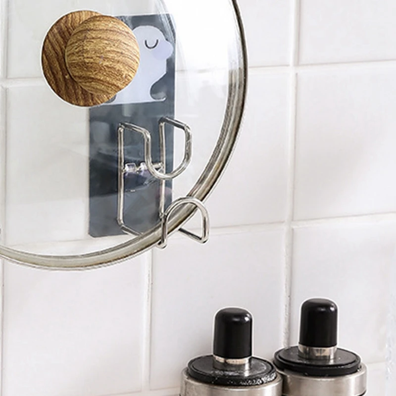 

Cartoon Bathroom Free Punch Washbasin Hook Kitchen Cutting Board Seamless Sticky Hook Bathroom Hanging Washbasin Shelf