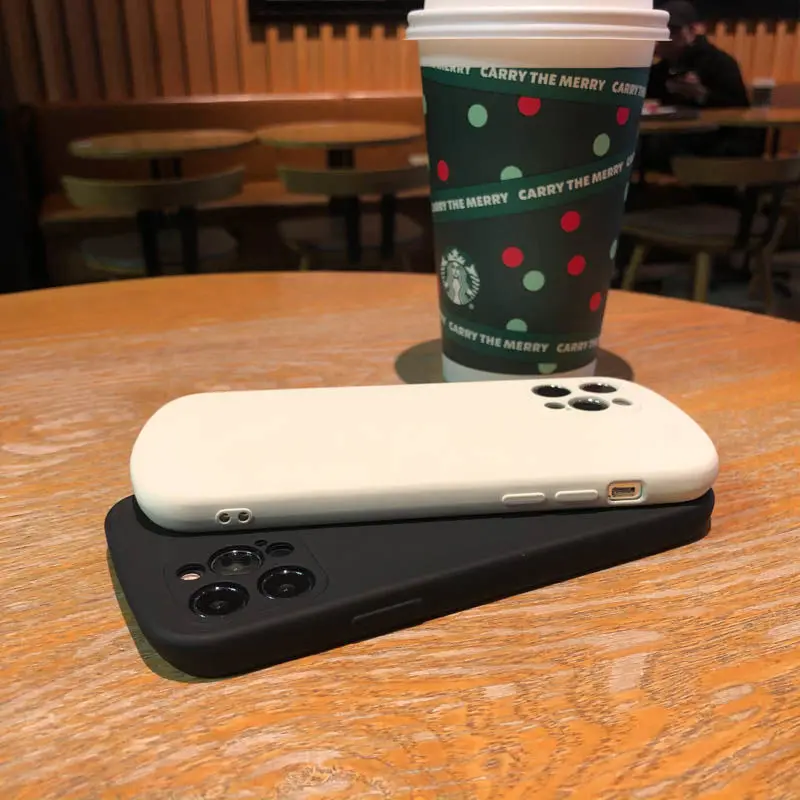 

Curved shatter-resistant sleeve Apple 12 mobile phone case all-inclusive new iphone12promax simple soft shell 11pro female