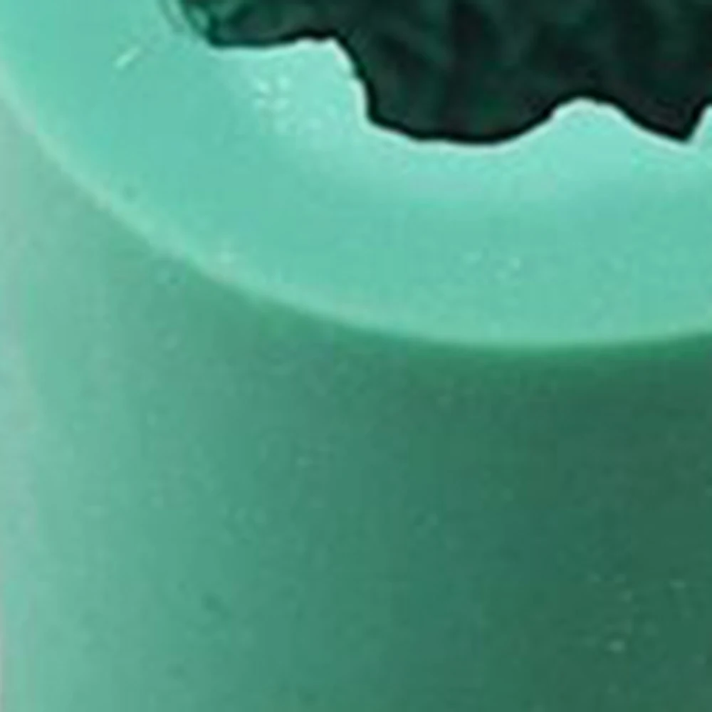 3D цилиндрическая Роза в форме свечи фотоформа для изготовления свечей виде