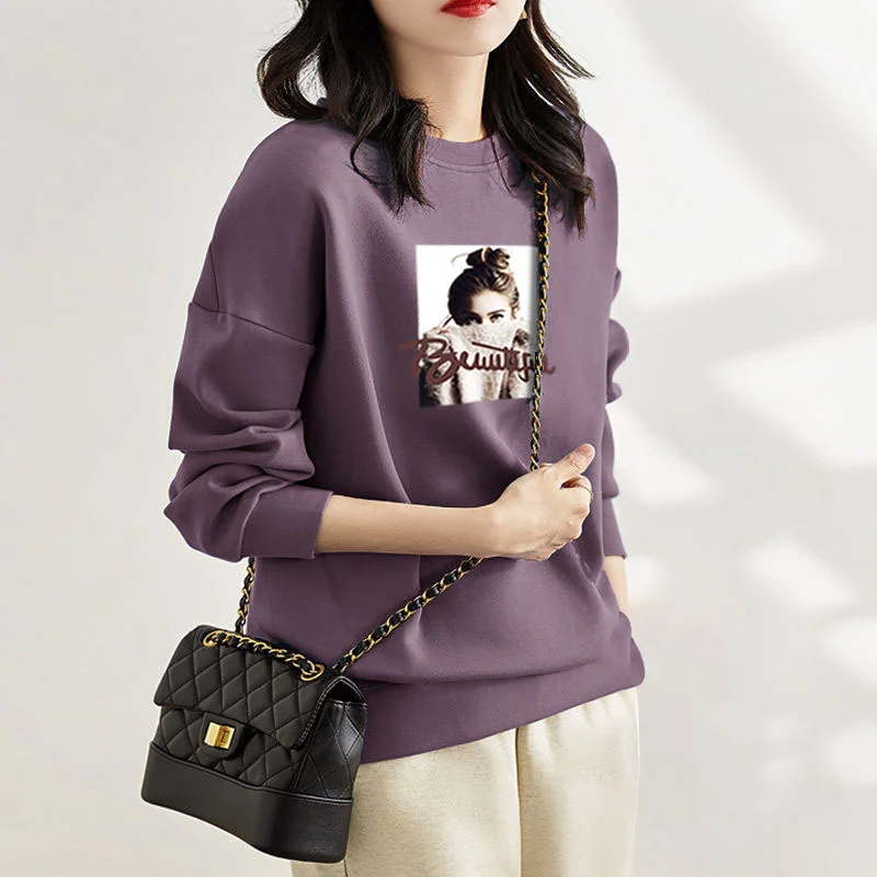 

Официальный хлопок 2021 осень новый тонкий свитер женский широкий