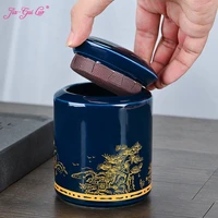 jia gui luo ceramic canister set tea box tea tins tea storage tea caddies tea bag storage box canister set kitchen d164